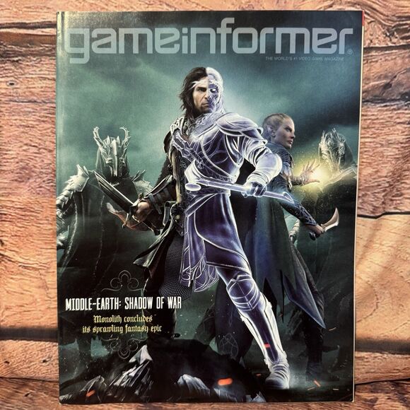 Game Informer Magazine October 2017 294 Middle Earth Shadow Of War Lord Of Rings - Picture 1 of 2
